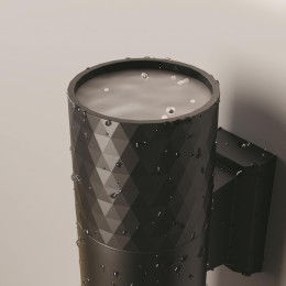 Светильник Bowery 2х50Вт GU10 IP54 бра настен. Maytoni O583WL-02B