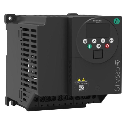 Преобразователь частоты STV630 4кВт 400В ЭМС С3 + LED панель оператора SE STV630U40N4