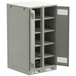 Шкаф LINEA B (пустой) 1700х900мм дверь двустворч. метал. сер. ITK LB35-17H99-2M