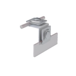 Держатель фальцевый FD-H50-D5-10 INOX304 H=50мм для прутка d5-10мм нерж. сталь КМ MA0223