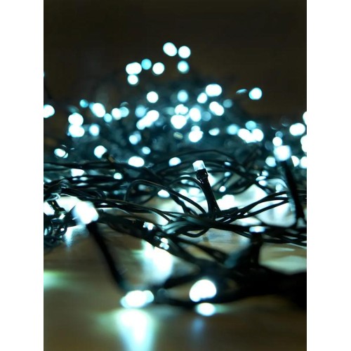 Гирлянда ILD120C-GW 120LED 12м 8 реж. бел. SHlights 4690601041883