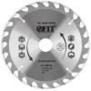 Диск пильный для циркулярных пил по дереву 200х30/25.4х24T FIT 37745