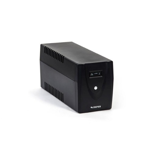 Источник бесперебойного питания RAPAN-UPS 1500 220В 1500В.А/900Вт меандр с АКБ 2х7А.ч интерактивный