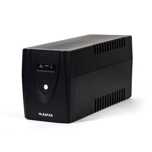 Источник бесперебойного питания RAPAN-UPS 1500 220В 1500В.А/900Вт меандр с АКБ 2х7А.ч интерактивный