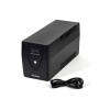 Источник бесперебойного питания RAPAN-UPS 1500 220В 1500В.А/900Вт меандр с АКБ 2х7А.ч интерактивный