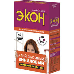 Клей обойный ЭКОН Виниловый 450г Момент Б0023056