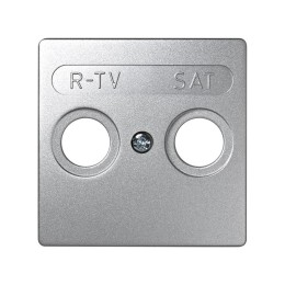 Накладка для механизма 73486;73487;73488-69 Simon73 Loft алюм. 73097-63