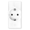 Разветвитель 3-м с заземл. 16А IP20 BU-PS3TG-W бел. BURO 352738