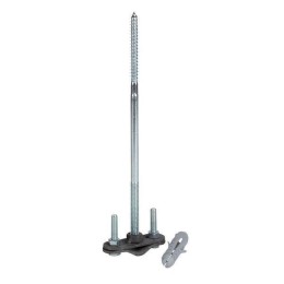 Крепление молниеприемника к стене d16мм L400мм хомут CZ PROxima EKF lp-04400