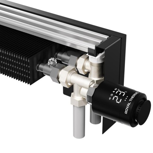 Конвектор напольный STEP-130/130/1000-2-N-WT-LG-NA Royal Thermo НС-1608048