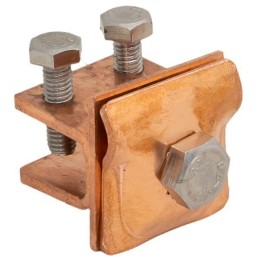 Держатель фальцевый скручиваемый 3мм Cu PROxima EKF lp-33396-cu