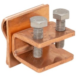 Держатель фальцевый скручиваемый 3мм Cu PROxima EKF lp-33396-cu