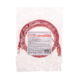 Патч-корд U/UTP CAT 6 RJ45-RJ45 26AWG LSZH красн. 2м Rexant 02-0293-2