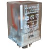 Реле 10А 220В DC 3CO R15-2013-23-1220-WTLD мех. инд. тест-кнопка светодиод. выпрям. Relpol A8130-804