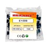 Наконечник штыревой втулочный изол. (НШВИ F-8мм) 1.5кв.мм (СЕ015008black) черн. (уп.100шт) Rexant 08