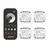 Arlight INTELLIGENT ARLIGHT Диммер SMART-SET-TRIAC-601-72-DIM-PD-IN Black (230V, 1x1.5A, x4, ПДУ 10к