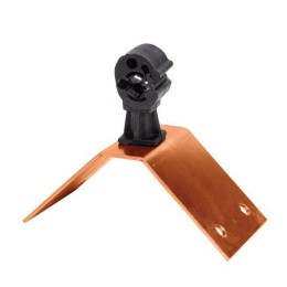 Держатель кровельный на конек с пластиковым фиксатором Cu PROxima EKF lp-42210-cu