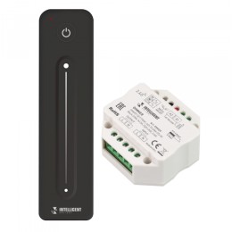Arlight INTELLIGENT ARLIGHT Диммер SMART-SET-TRIAC-601-72-DIM-PD-IN Black (230V, 1x1.5A, ПДУ LINE, 2