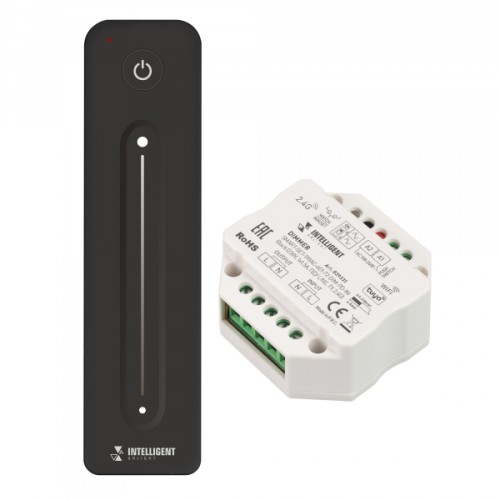 Arlight INTELLIGENT ARLIGHT Диммер SMART-SET-TRIAC-601-72-DIM-PD-IN Black (230V, 1x1.5A, ПДУ LINE, T