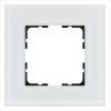 Рамка 1-м G-Glass стекло бел. White Glass Jasmart G1001GW