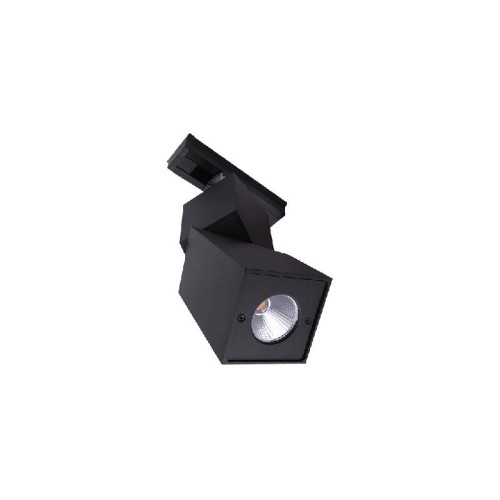Светильник трековый LED 3000К LDT-SQBL-10W-WW (LD-3023) квадрат. черн. DesignLed 00-00002439