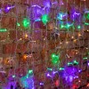 Гирлянда светодиодная "Светодиодный Дождь" 2х1.5м 192LED RGB мультиколор 28Вт 230В IP65 постоян. све