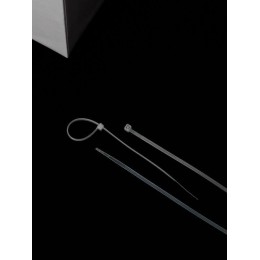 Хомут кабельный 2.5х150 нейл. бел. (уп.100шт) IEK UHH31-D025-150-100