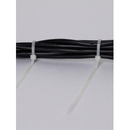 Хомут кабельный 2.5х150 нейл. бел. (уп.100шт) IEK UHH31-D025-150-100