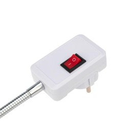 Переходник-светильник для крепления в штепсельной сетевой розетке переходник цокольный гибкий 220В-Е