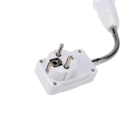 Переходник-светильник для крепления в штепсельной сетевой розетке переходник цокольный гибкий 220В-Е