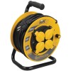 Удлинитель на катушке 4х30м с заземл. 16А IP44 Industrial plus УК30 3х1.5 термозащита IEK WKP15-16-0