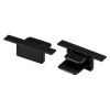 Заглушка LGD-2TR-CAP-F-BK (C) IP40 пластик. Arlight 038684