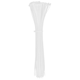 Хомут кабельный 2.5х250 нейл. бел. (уп.100шт) IEK UHH31-D025-250-100