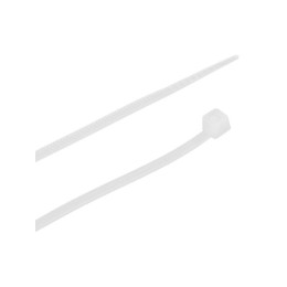 Хомут кабельный 2.5х250 нейл. бел. (уп.100шт) IEK UHH31-D025-250-100