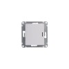 Переключатель проходной 1-кл. СП Glossa 10А IP20 (сх. 6а) 10AX с подсветкой механизм бел. SE GSL0001
