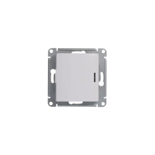 Переключатель проходной 1-кл. СП Glossa 10А IP20 (сх. 6а) 10AX с подсветкой механизм бел. SE GSL0001
