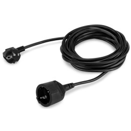 Удлинитель 1х10м с заземл. 16А IP20 BU-PS1.10/B CCA 3х1 черн. BURO 352712