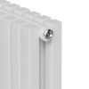Радиатор дизайн Shift Q30 C2030 38 секц. RAL9016 Royal Thermo НС-1631285
