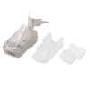 Разъем PLUG-8P8C-UV-C6A-SH-50; RJ45(8P8C) под витую пару 10Gb кат. 6A (50 µ"/ 50 микродюймов) экран.