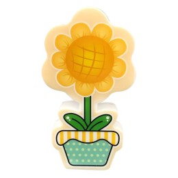 Светильник светодиодный NL-231 "Цветок" 220В ночник с выкл. розов. Camelion 13806