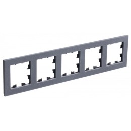 Systeme Electric AtlasDesign Nature Мрамор айс грей Рамка 5-ая, универсальная