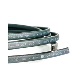 Кабель нагревательный саморег. строительного применения (кровли; трубы) 30Вт/м 16AWG термопласт Exth