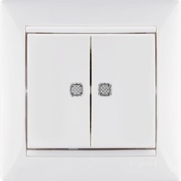 Рамка 1-м Valena бел. Leg 774451