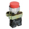 Кнопка LAY5-BL42 1НЗ без подсветки красн. KARAT IEK BBT71-BL-K04