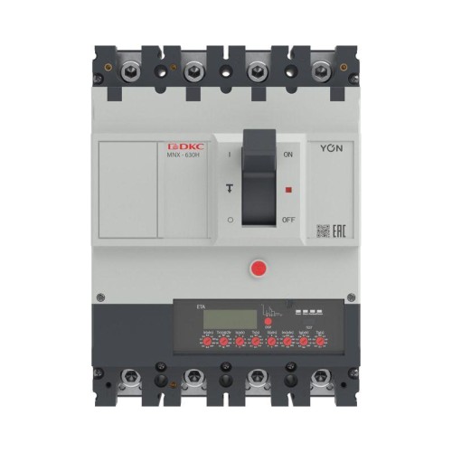 Выключатель автоматический 4P 630А 150кА pro MNX630H при AC415V расцепитель ETA YON MNX630H4PETA0630