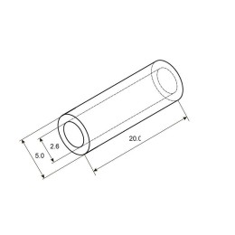 Гильза кабельная ГМЛ 2.5 Rexant 07-5351