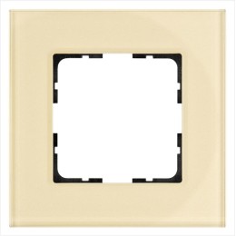 Рамка 1-м G-Glass стекло шампань Champagne Gold Jasmart G1001GG