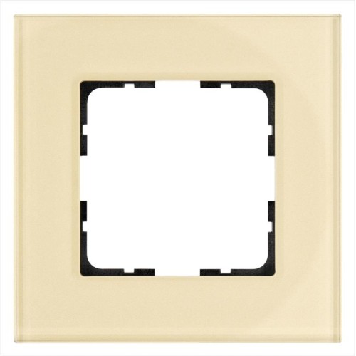 Рамка 1-м G-Glass стекло шампань Champagne Gold Jasmart G1001GG