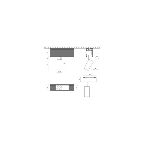 Светильник трековый SY-601201-BL-7-NW 7ВТ 4000К SWG PRO черн. DesignLed 00-00003586