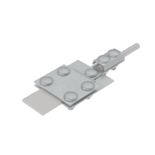 Соединитель контрольный универсальный UKS-B30-D5-8 INOX304 полоса до 30мм пруток d5-8мм нерж. сталь